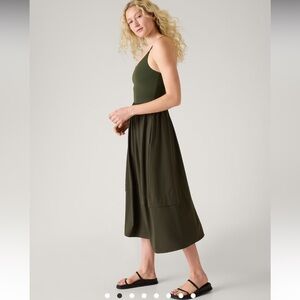 Athleta Elation V Neck Hybrid Dress